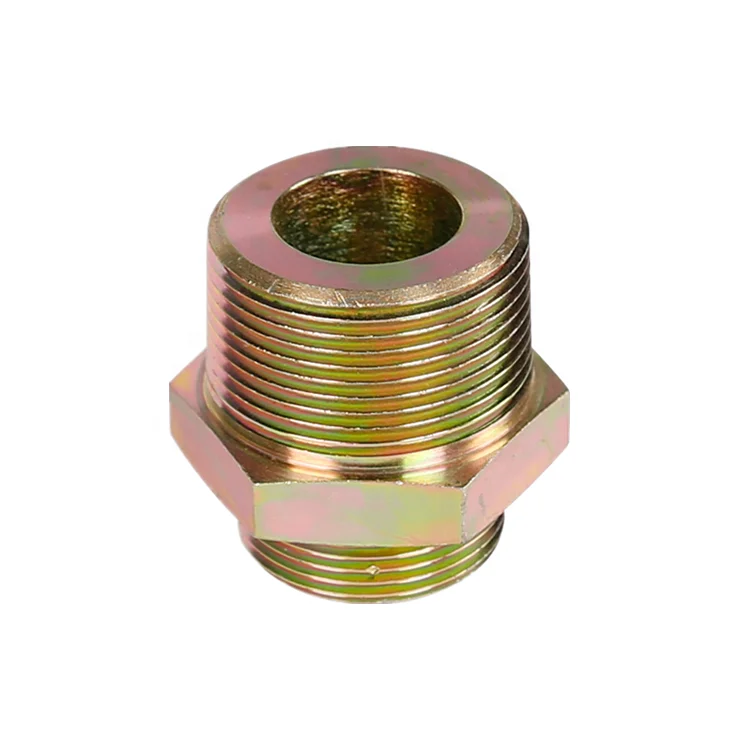 (QHH3734.2 ) Male connector-KEG malleable iron eo pipe fitting Straight fittings