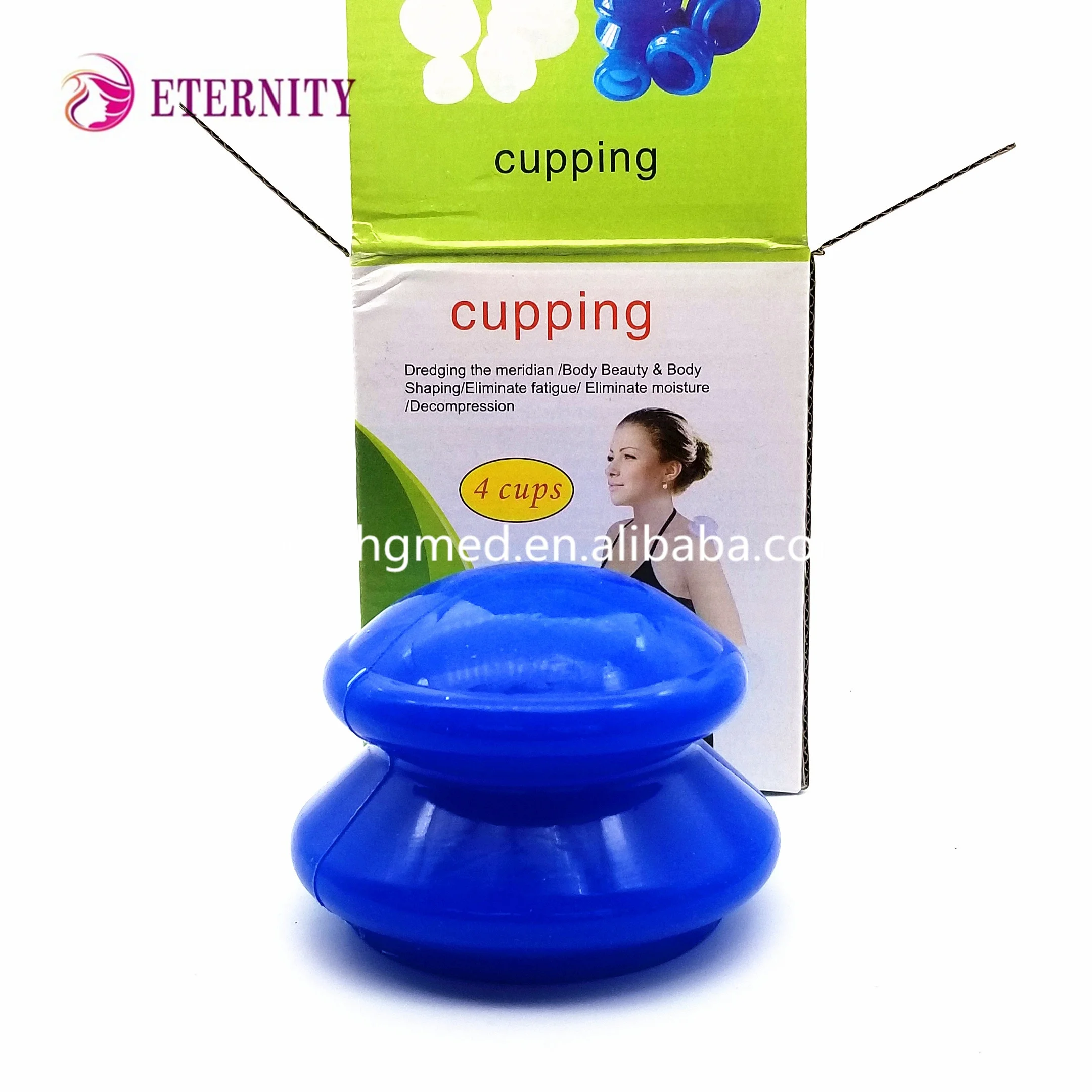 hot sale chinese  facial cupping set/breast cupping set