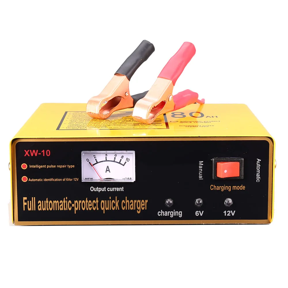 
China factory Automatic 6v 12v car battery charger 