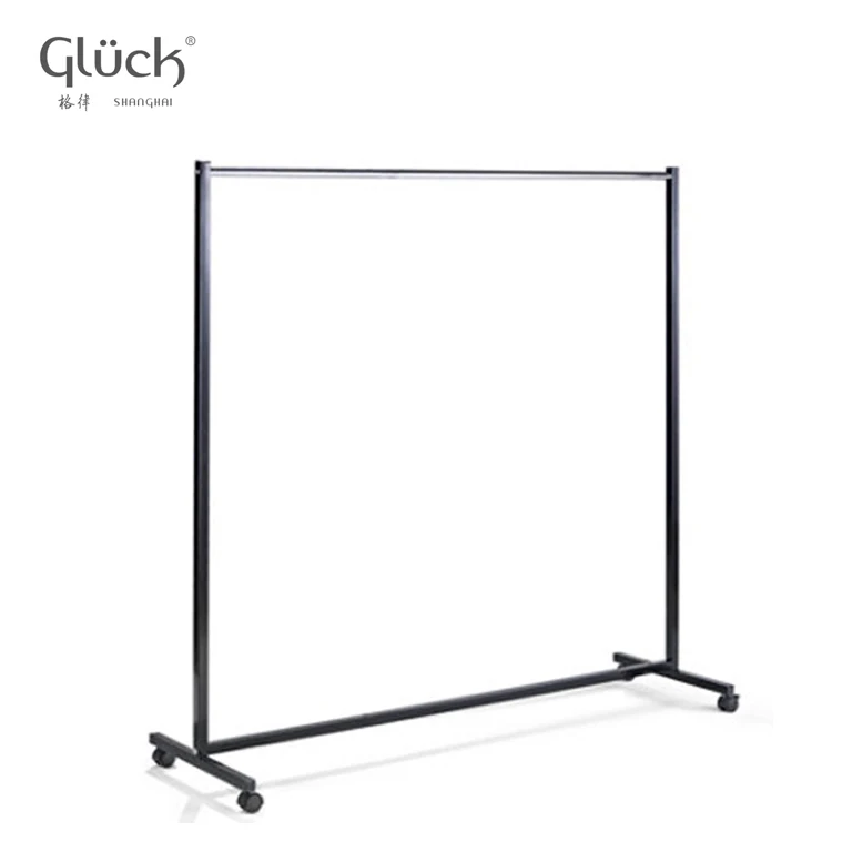 Sample style black and heavy duty clothing rack 1209