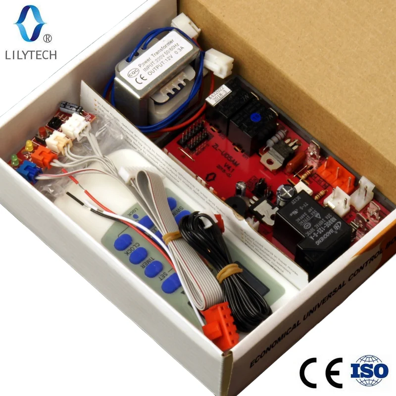 
ZL-U05AM, control board universal air conditioner, universal a/c control system, universal control board, Lilytech, u05a 