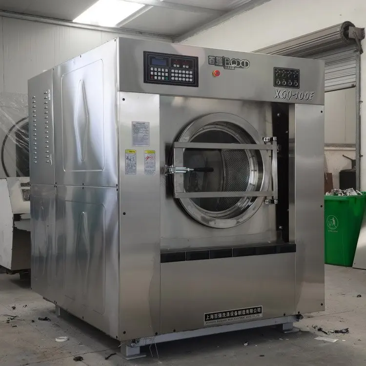 Big capacity heavy duty industrial washing machines and dryers