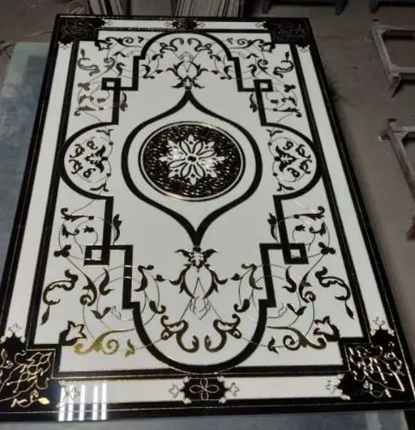 Luminous Decorative Ceramic Floor TIle Carpet With Fluorescent Powder