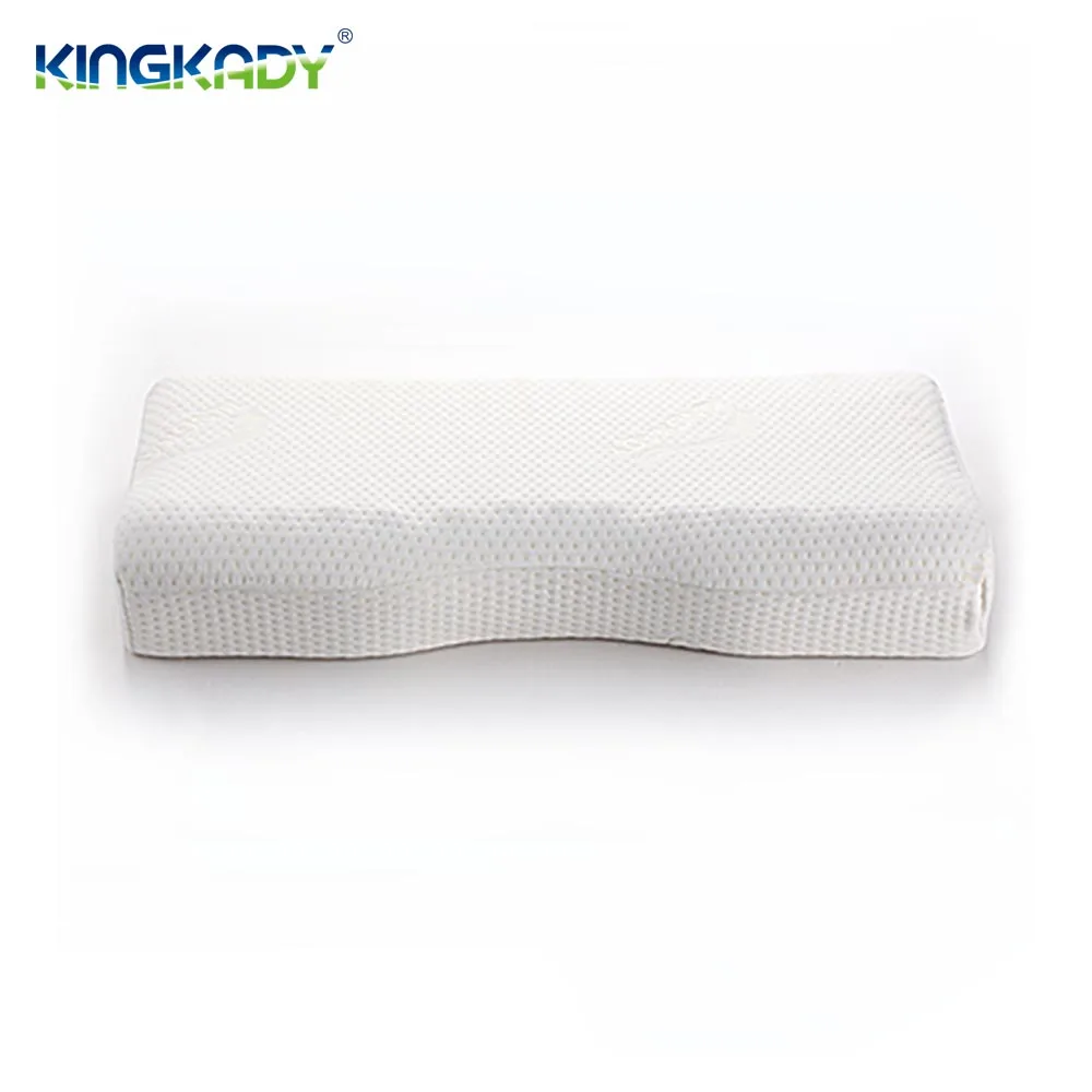 
Unique Natural Plain Concave Memory Foam Therapy Pillow Types Factory In China 
