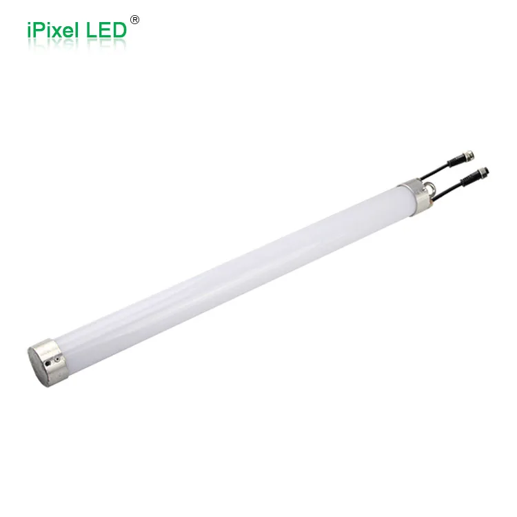 50mm diameter Milky White DMX 360 View LED Tube