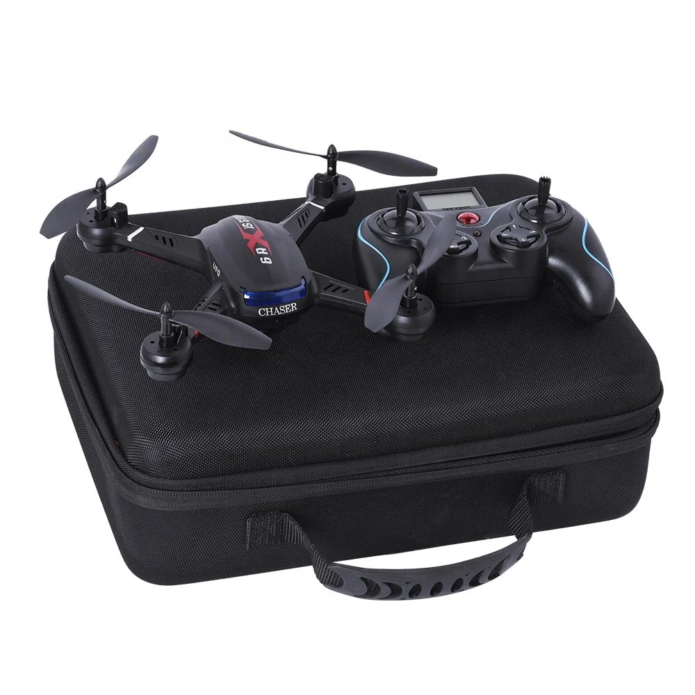 
Double layer portable EVA Quadcopter drone carrying case 