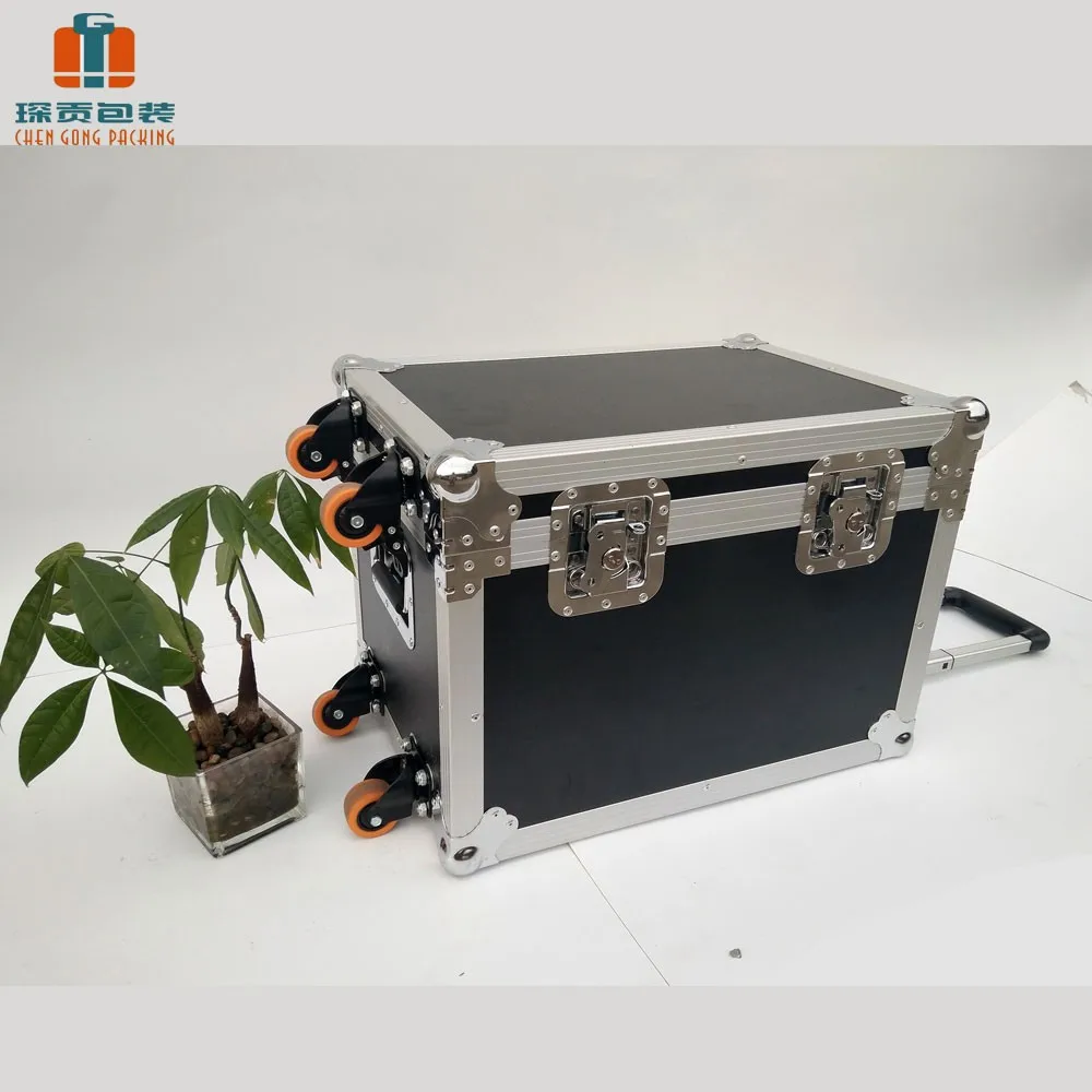 Long reinforce durable hardware flight equipment aluminum tool case