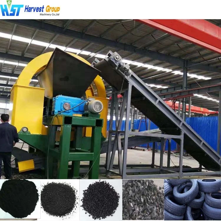 knife to cut tires rubber steel wire separator machine tire de-beader machine scrap tire processing plant