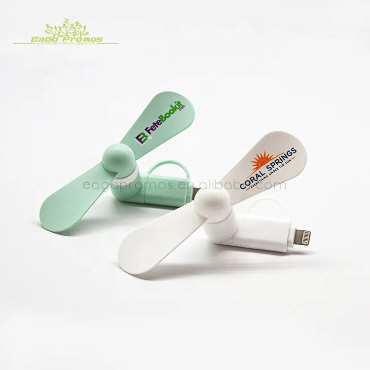 2024 2025 Promotional Portable Mobile Phone USB Mini Fan for iPhone Android mobile phones