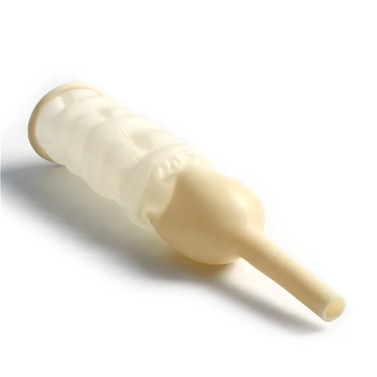 
Free Sample Disposable Urethral Drainage Latex Male External Condom Catheter 