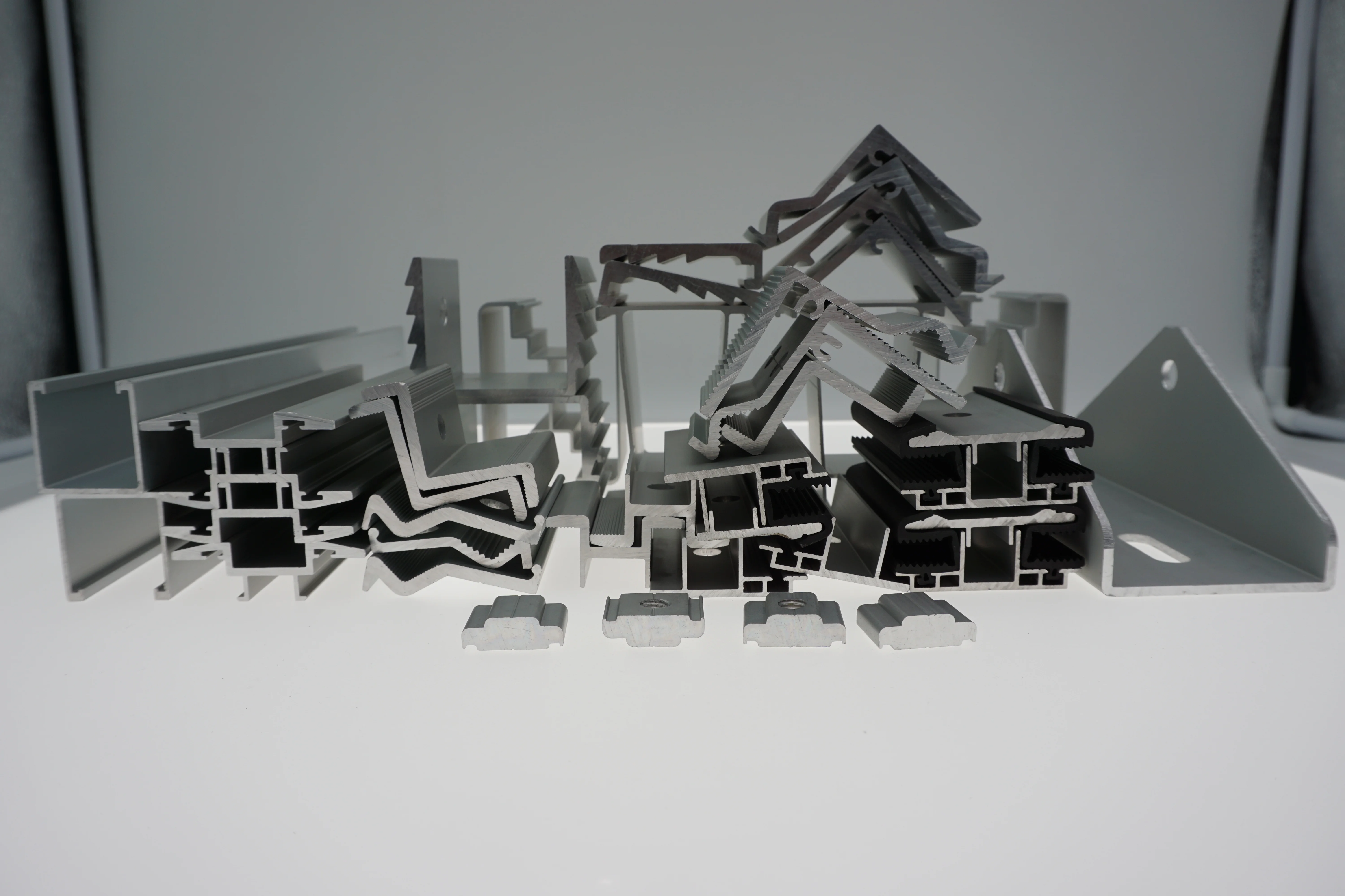 
6063 aluminum extrusion profile solar aluminum frame aluminum profile for solar panel 