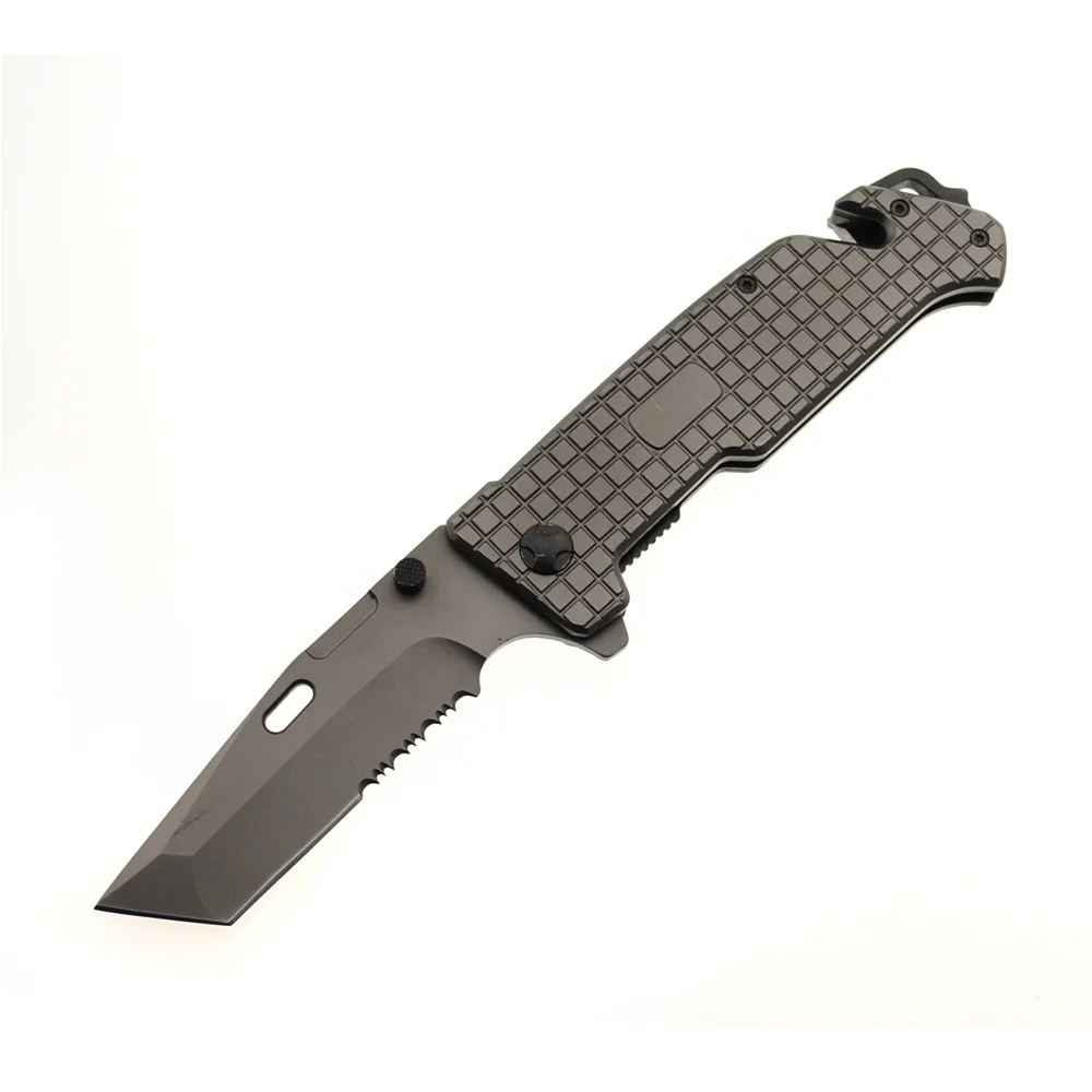 
Amazon Survival Knife Hunting Knife Camping Tactical Military Folding Top Sale Outdoor Stainless Steel 