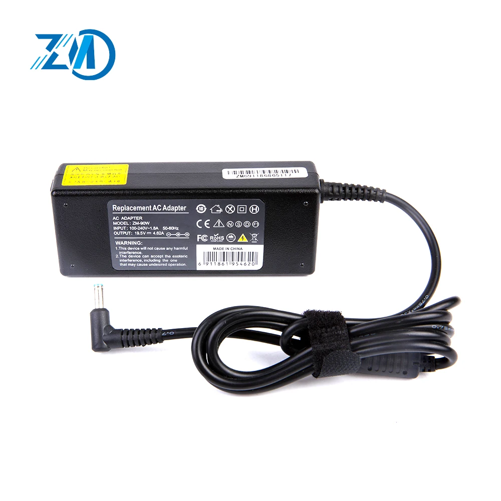 Сделано в Китае 90 Вт 3,0 В V 4.62A 4,5*19,5 зарядное устройство для ноутбука HP адаптеры