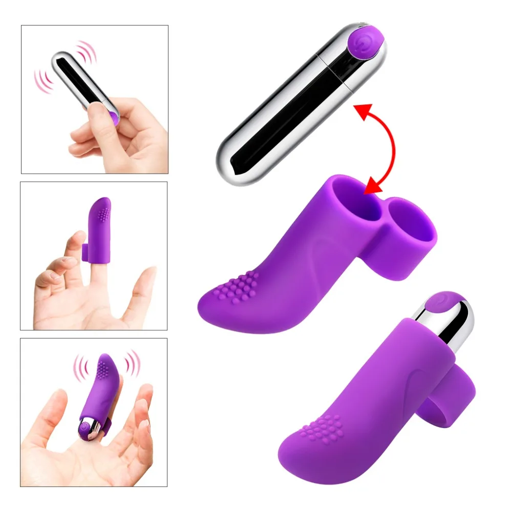 Mini Finger Vibrator Multi-Speed Strong G-spot Massager