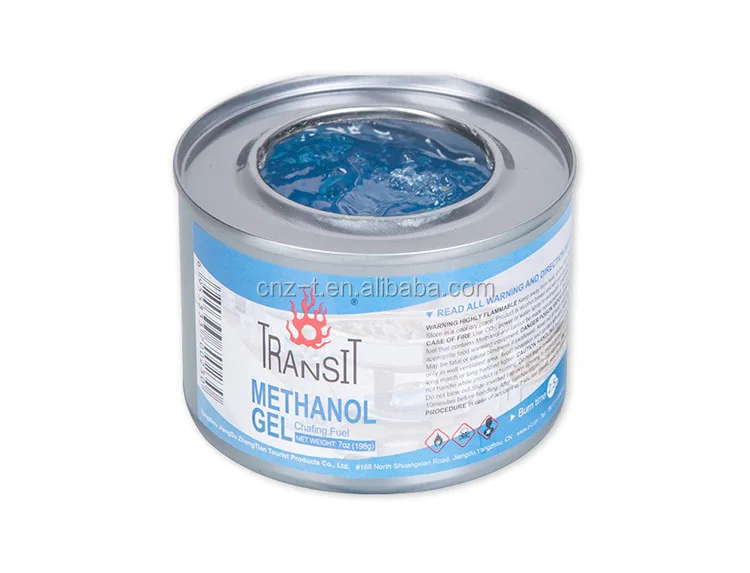 Methanol Gel fuel (burning time 2.5 hours) hotel restaurant food warming gel