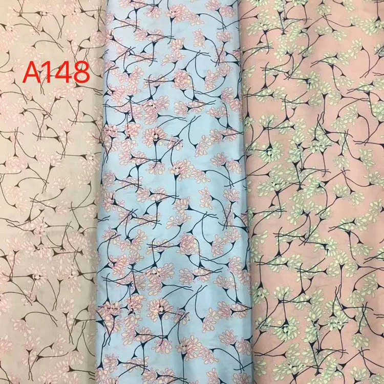 African style fashion woven rayon nylon custom summer print fabric for dress