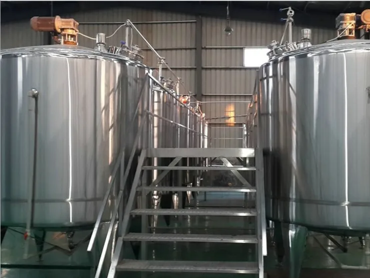 Food Sanitary Stainless Steel 2000L Milk Mature Tank