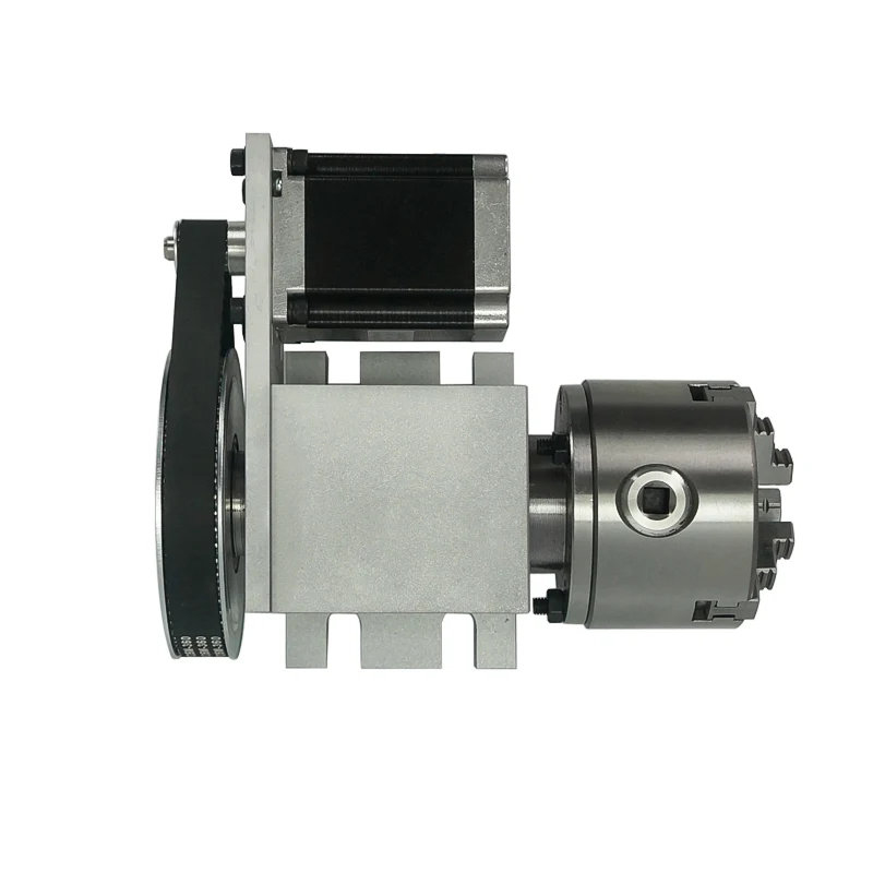 
LY K-80 CNC activity tailstock 4th Axis Rotary table with Chuck 80mm 