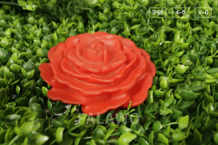 IP68 LED festival outdoor decoration RGB peony light muti color waterproof flower light