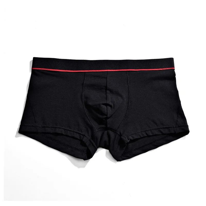 
100% organic cotton men underwear factory price sexy men boxer brief with custom logo 