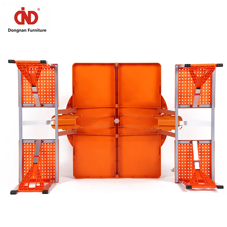 Factory Price Wholesale Folding Plastic Table Sets Foldable Picnic Camping Table with Chair