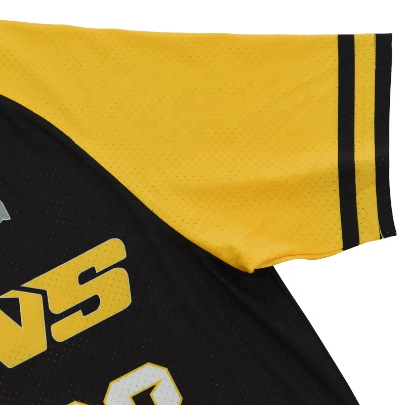 Pure 2024 wholesale black yellow soccer jersey custom design make with sublimation printing for men women kids