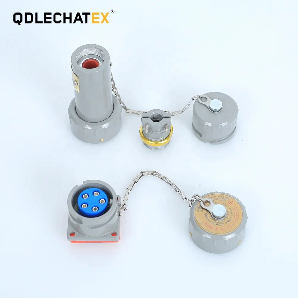 BJ 32A YT GZ 5JK Non-sparking  5PIN explosion proof plug socket