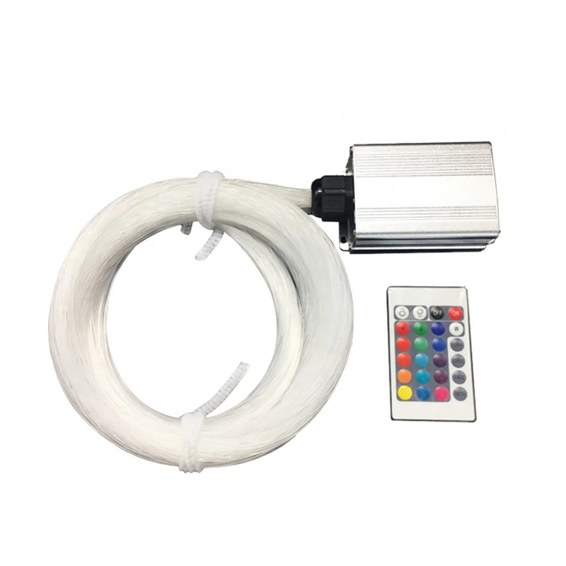 Комплект потолочных светильников для автомобиля со вспышкой из оптоволокна