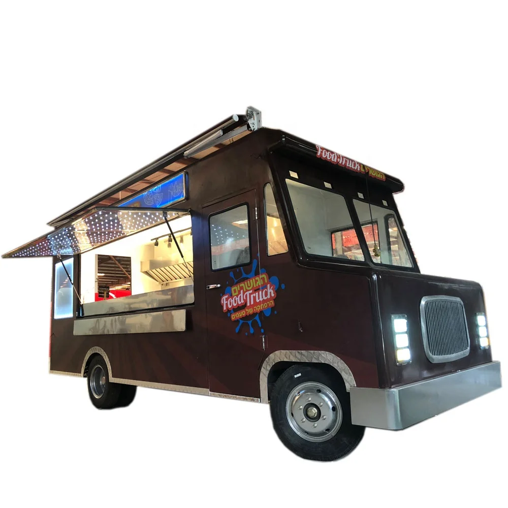 2019 new arrival bus food truck/electric street food vending trailer/customized used food trucks for sale in germany