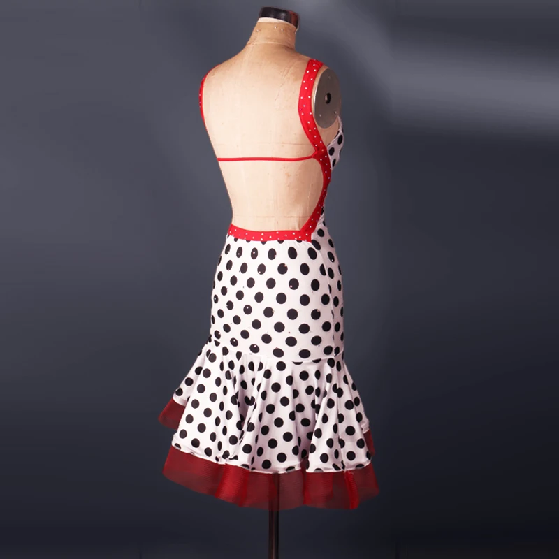 2019 Hot Sale Sexy Women Girls Performance Competition Wear Samba Latin Dance Dress