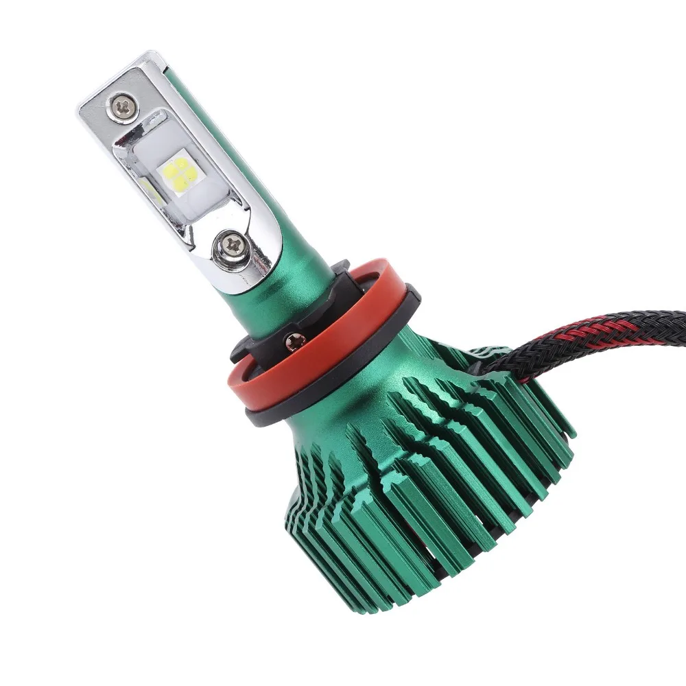 Novsight новый светодиодные фары автомобиля XHP50 светодиодных чипов H11 лучший индикатор замены фары с декодер