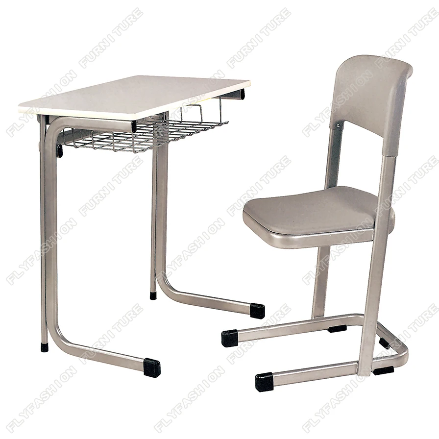 
Modern Design Table Chair For Student Wholesale / White School Furniture With Competitive Price 