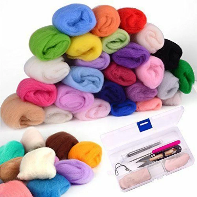 DIY Wool Poke Felting  High Quality DIY Handmade Craft Wool Felt Poking Fun For Children