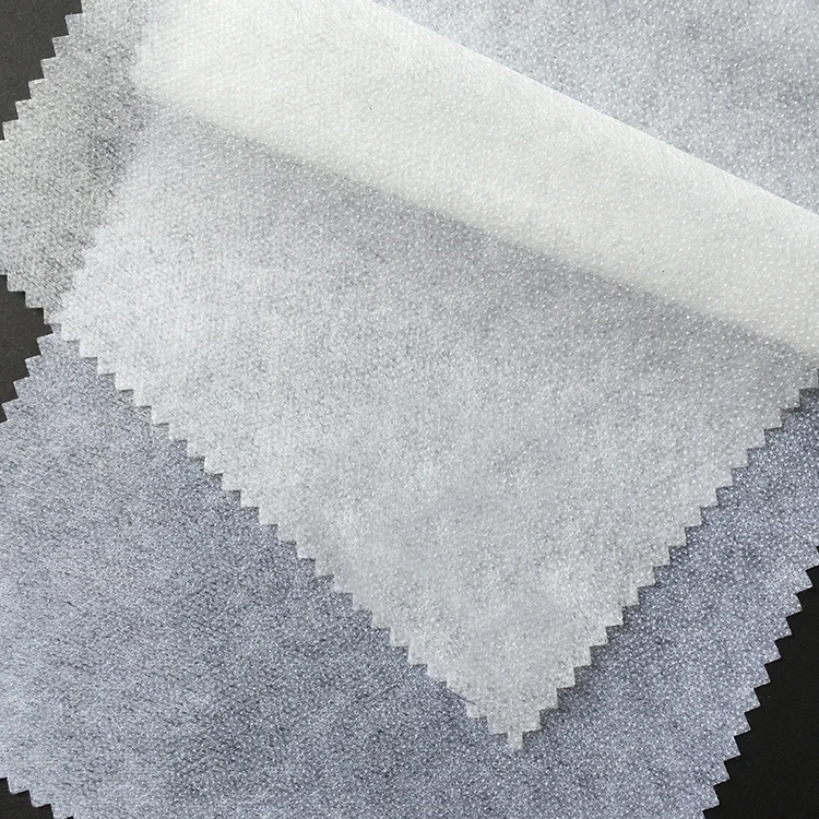 20-90 gsm Thin Non Woven Interlining Fusing Paper for Embroidery