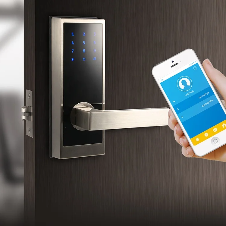 Bluetooth Smart Lock Password Keyless Door Lock with in-App Monitoring, Sending and Managing Unlimited eKeys