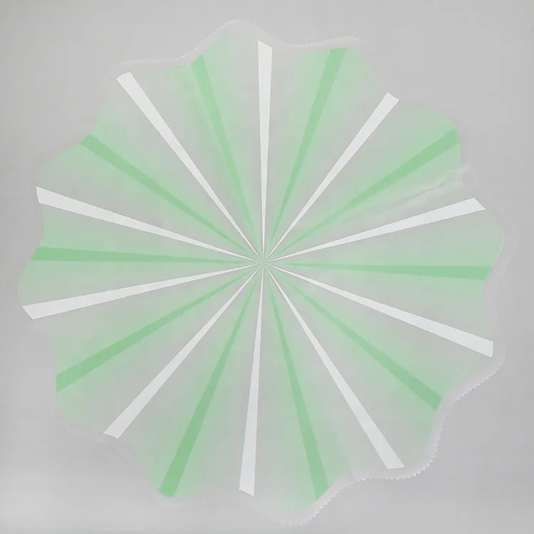 
New product colored glassine paper Custom waterproof opp package flower wrapping paper 