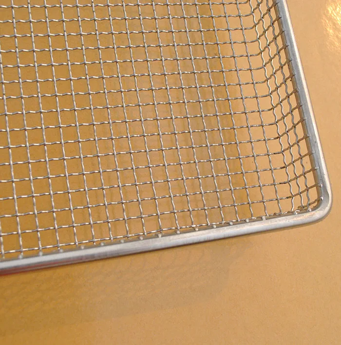 Противень для выпекания из нержавеющей стали проволочной сетки