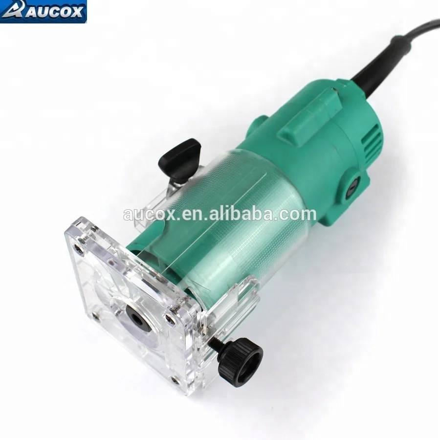 M1P-FF02-6 6.35mm Electric Woodworking Trimmer 350W Wood Router Wood Edge