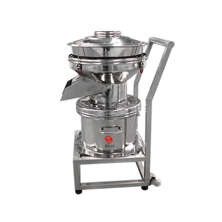 Вибрационный сито для орехового молока фильтр сепаратор/Вибрационный сепаратор жидкости сока/вибросито виноградного сока