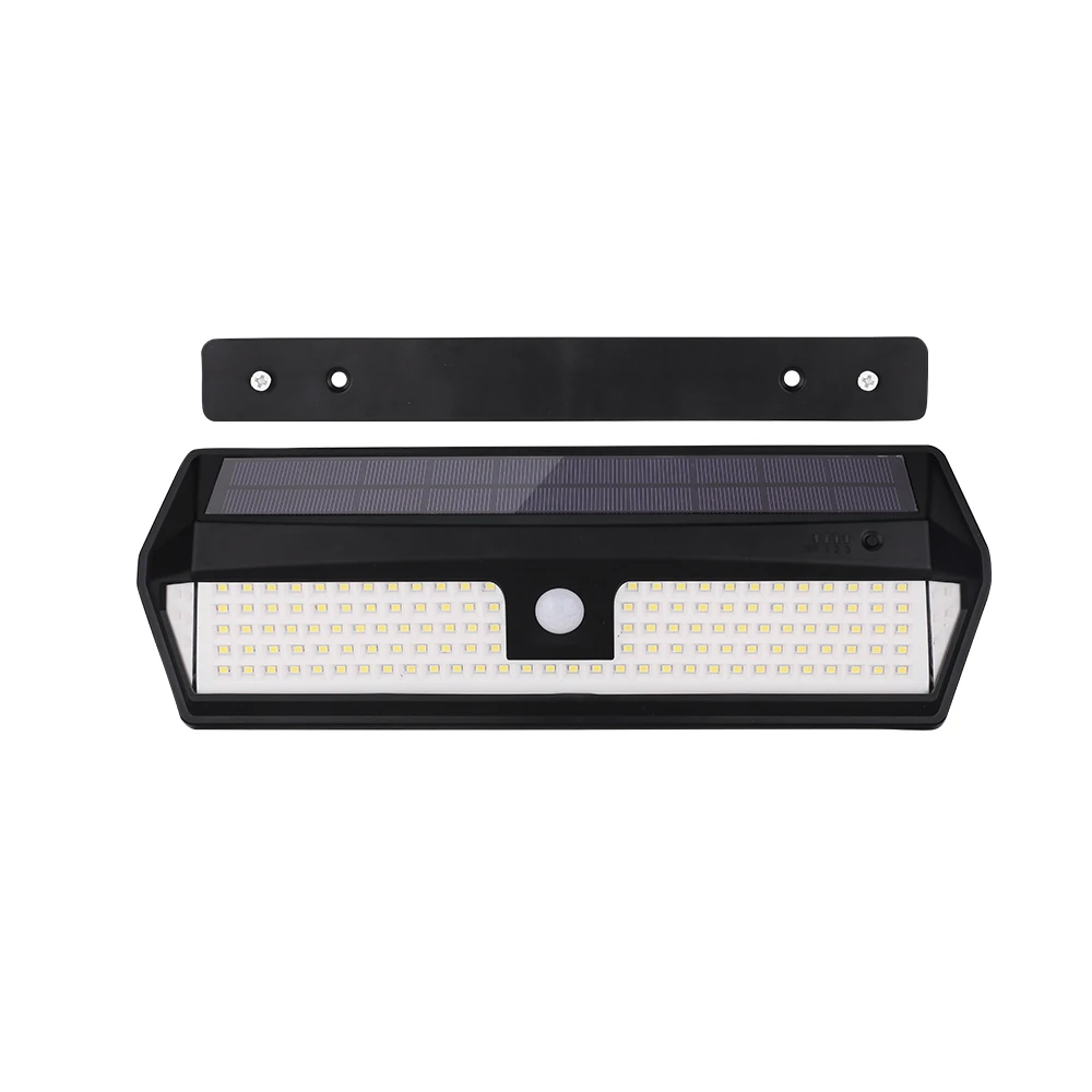 Security Wireless Outdoor Garden Pathway PIR Motion Sensor LED Solar Wall Light