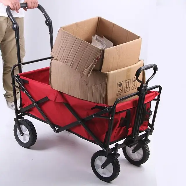 wholesale multi-function folding Outdoor Beach Wagon Cart