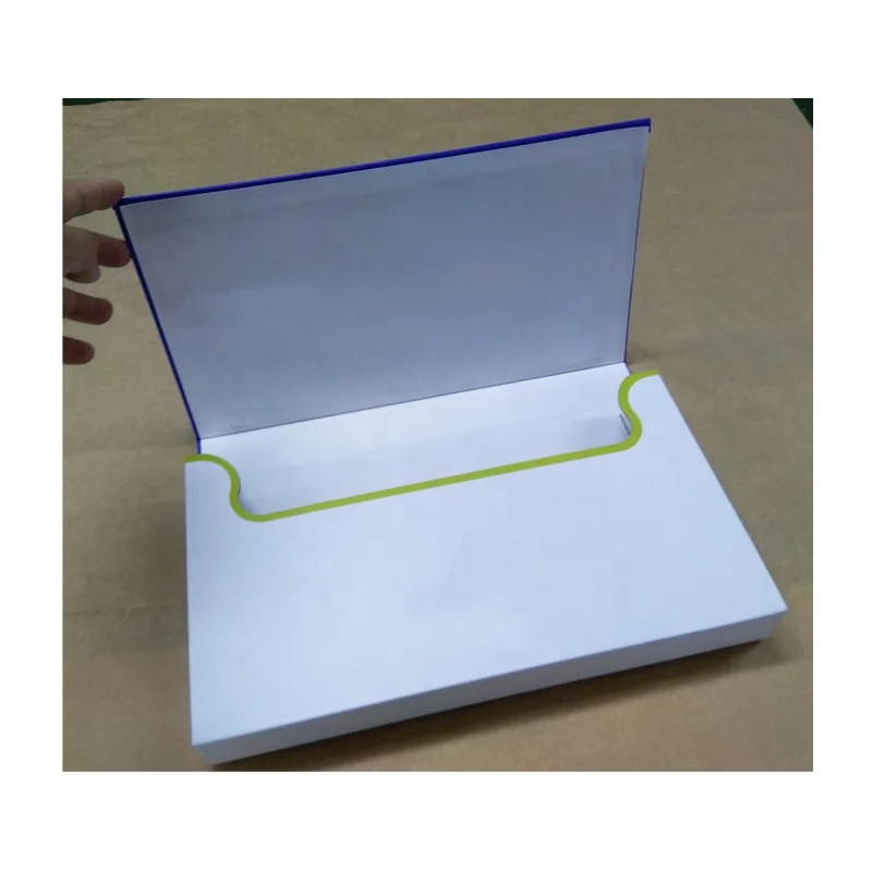 custom printing A4 paper cardboard document file folder box