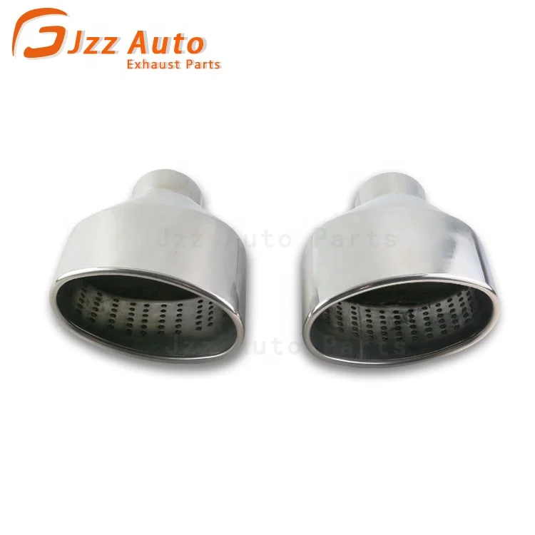 
JZZ high quality car exhaust Stainless Steel muffler end tip for audi 