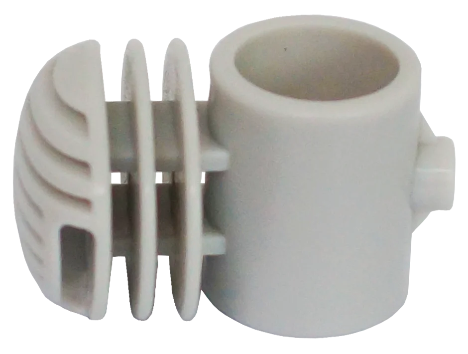Ring Type Bearing Rod Insulator Plastic Electric Fence accessories middle Insulator for round tube 21mm
