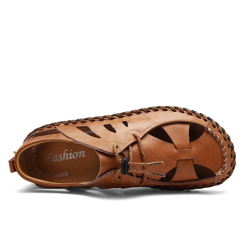 Fashion Summer Leisure Leather men Shoes