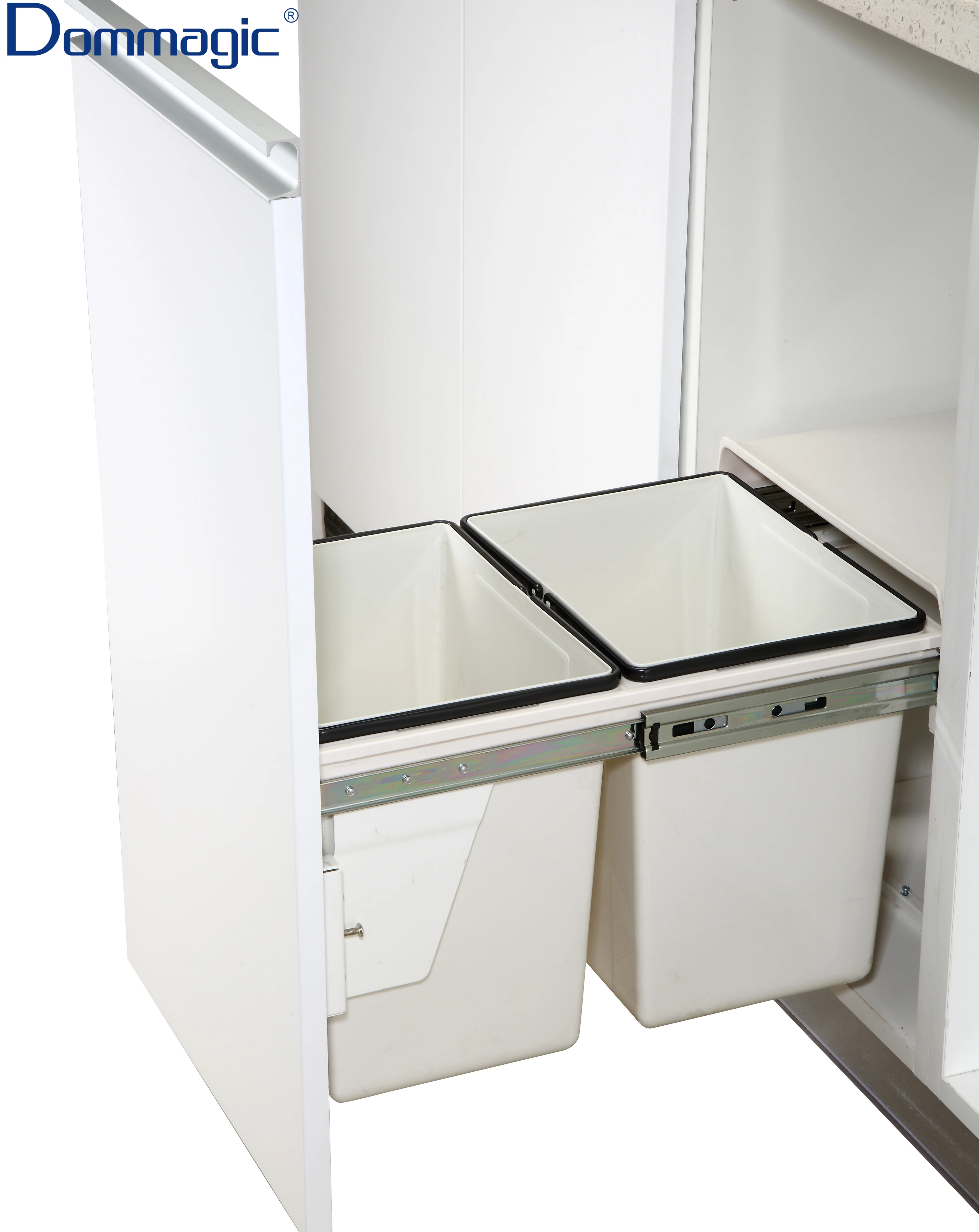 Kitchen Cabinet Pull Out Waste Bin 15L/20L/30L/40L PP bins