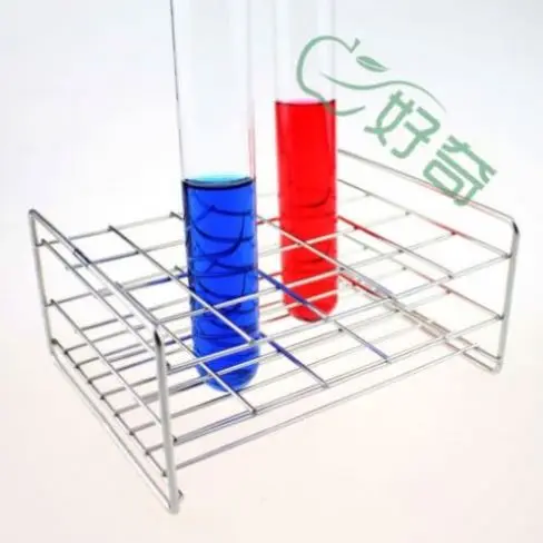 Gelsonlab HSG-041 из нержавеющей стали а-ля тестовый Штатив для пробирок, 50 отверстий, наружный диаметр недопустимы труб 20-22 мм, колючей проволоки, 10x5 Forma
