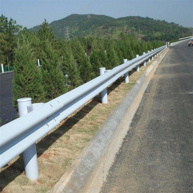 Long service time anti-crash roadside safety highway galvanized w-beam crash barrier for sale