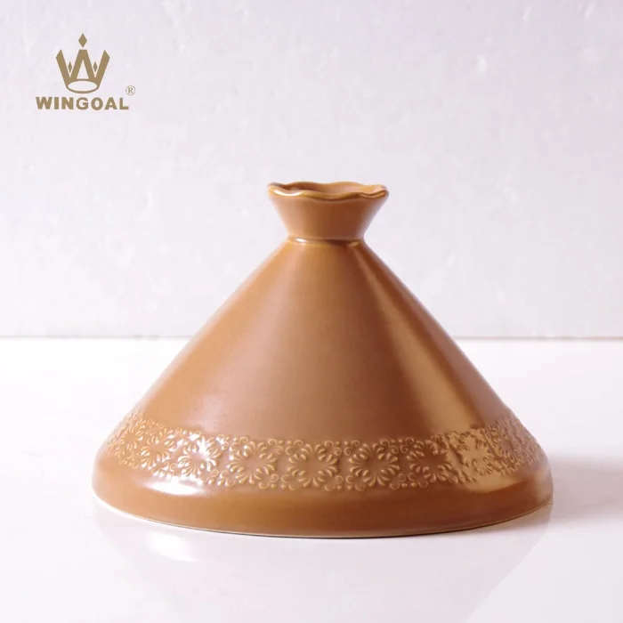 Ceramic refractory tagine cooking pot