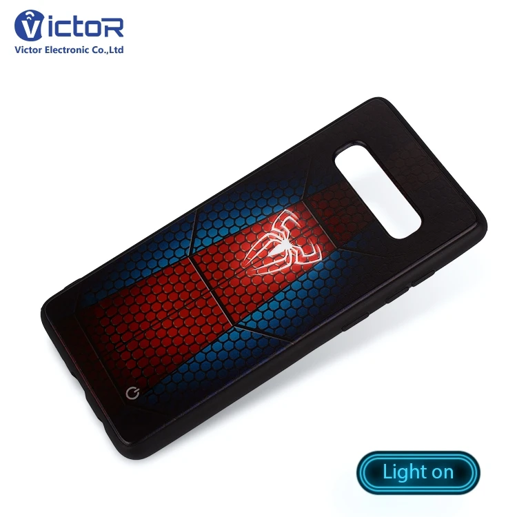 2019 New products custom led light phone case for Samsung Galaxy S10 cell phone covers fundas para celulares